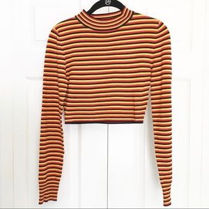 NWOT Cropped mock turtleneck - Silence+noise